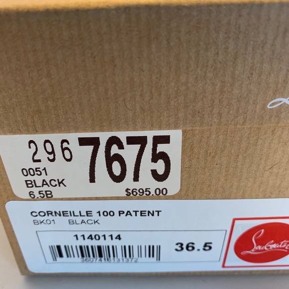 NWT Christian Louboutin Corneille 100 36.5 - Picture 8 of 8